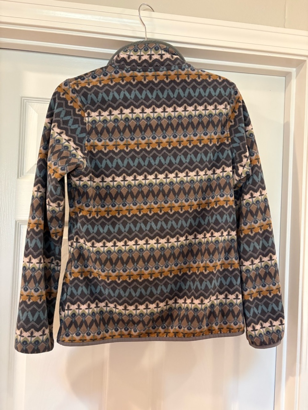 Patagonia Micro D Snap T Fleece Women’s Aztec Geometric Pullover Size Small - Picture 6 of 6